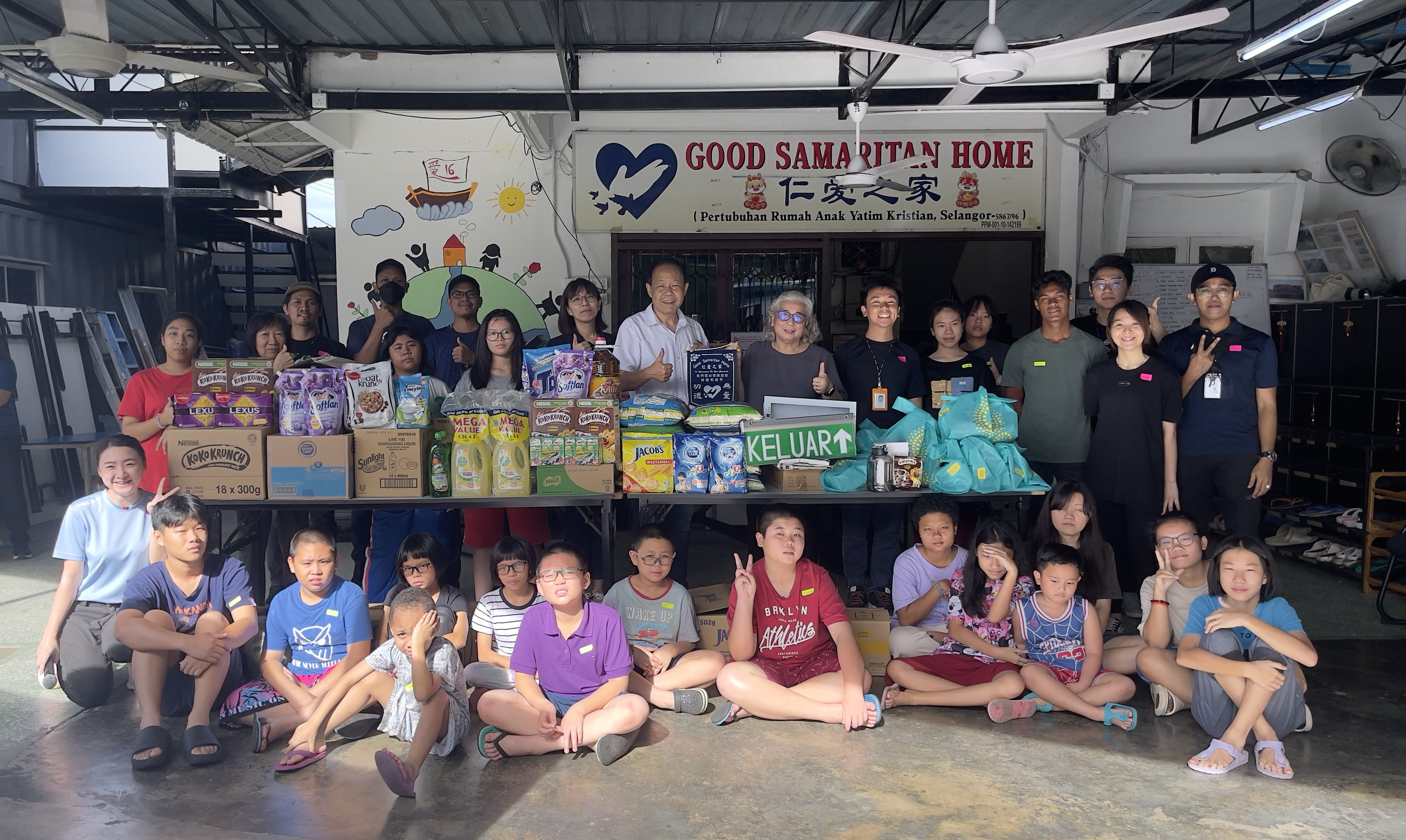 Orphanage Visit, EHS At Heart